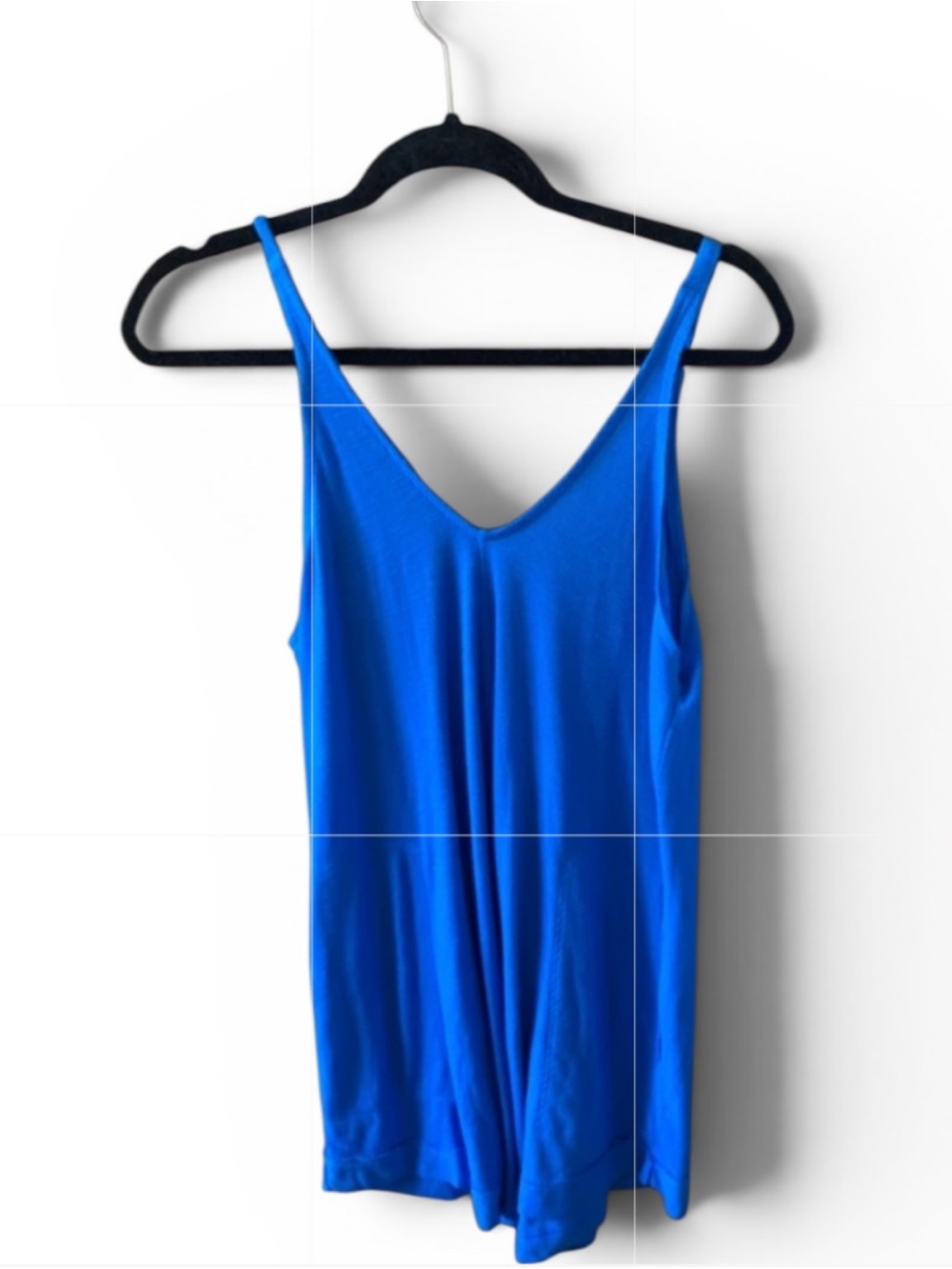Free People Bright Blue Slip Mini Dress- Beautiful Catalina Blue XS sku:45940293
